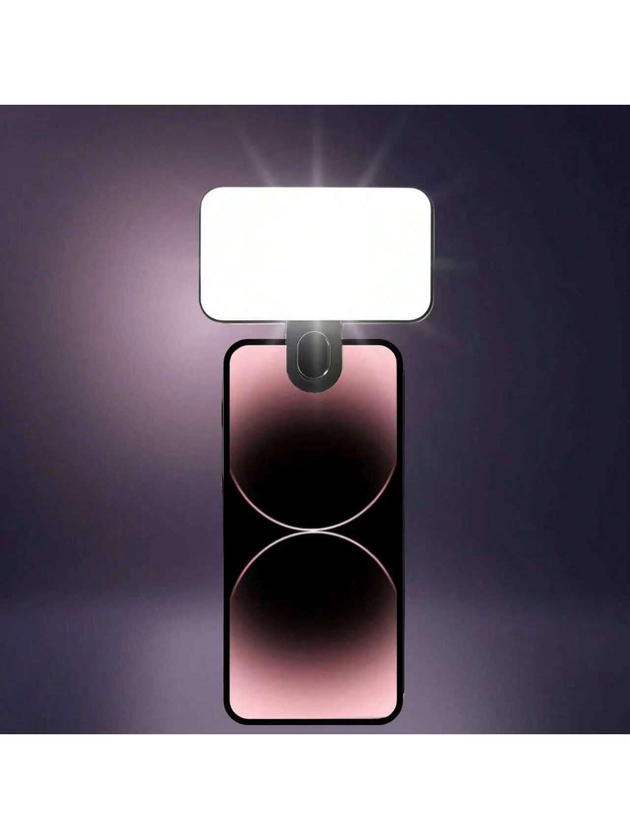 Photography Lighting Set Up - Mini Clip On Selfie Ring Light