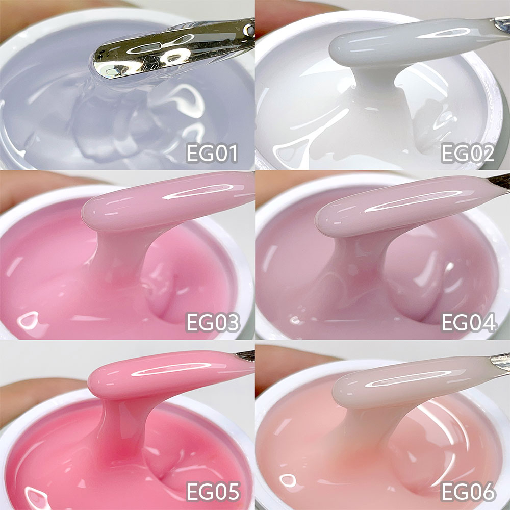 Coloured Gel Set - CANNI 28g 12Pcs Nail Extension Builder