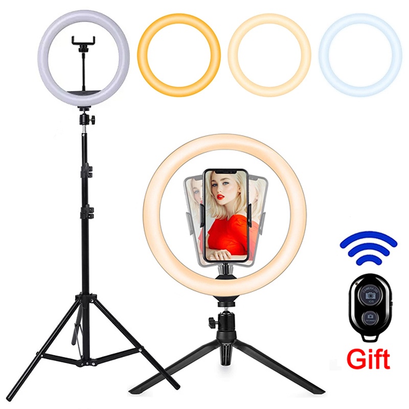 Photography Lighting Set Up - 16/26/33cm LED Selfie Ring Lighting Light