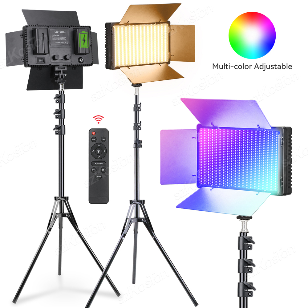 Photography Umbrella Lighting Kit - RGB Photography Video LED Fill Light