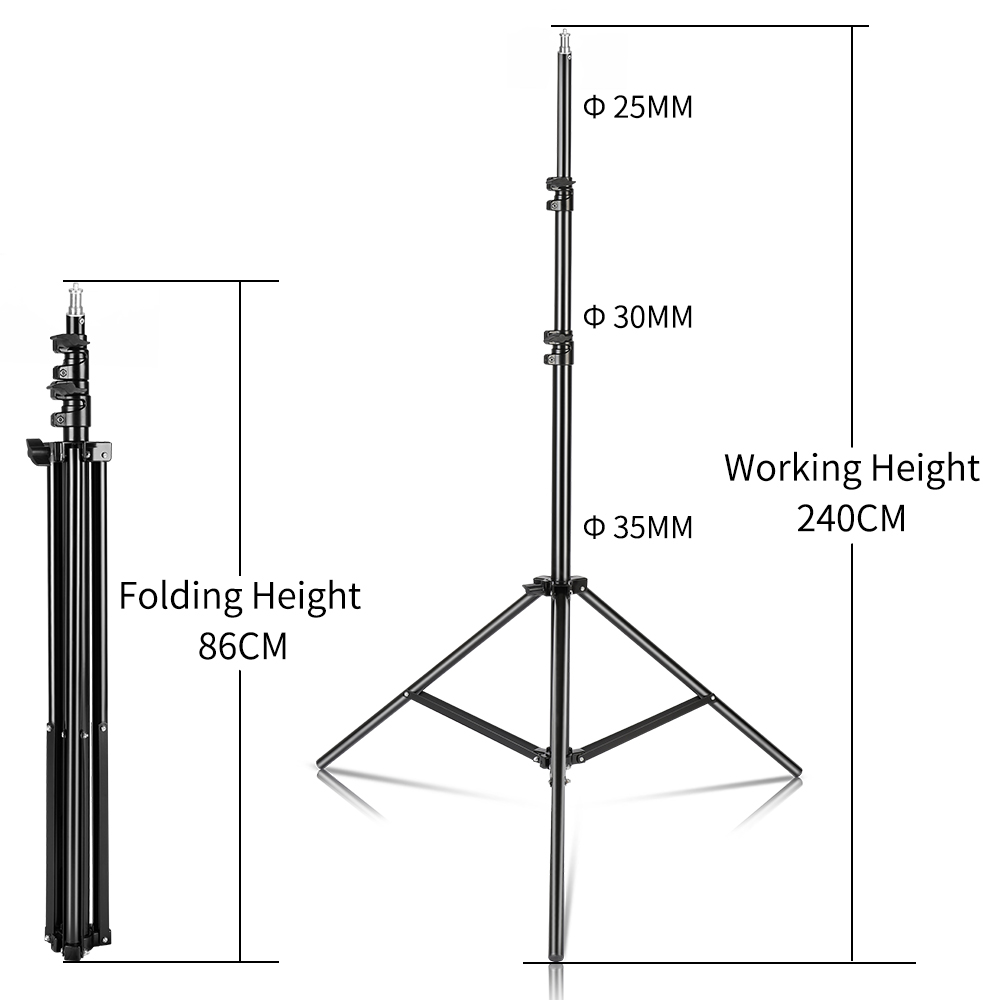 240CM/7.9FT 1/4 Screw Photogra - Photography Umbrella Lighting Kit recension och pris
