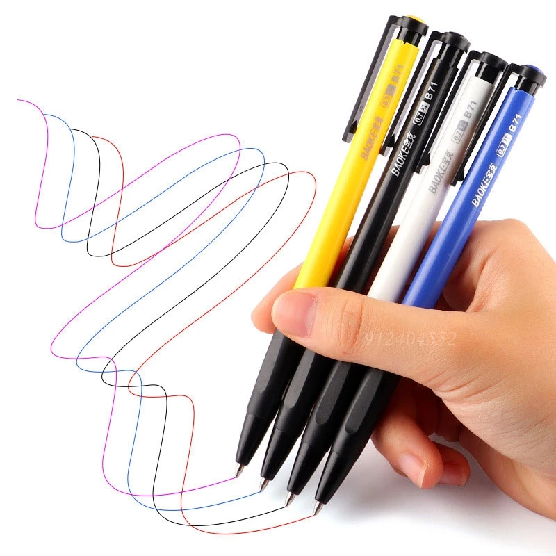 4/12pc Press Gel Pens Set Stat - Coloured Gel Set recension och pris
