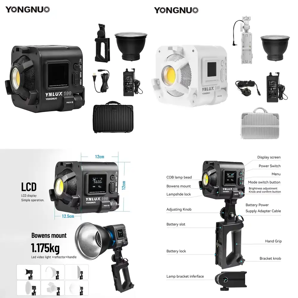 YONGNUO YNLUX100 100W 3200K-56 - Photography With Lighting recension och pris