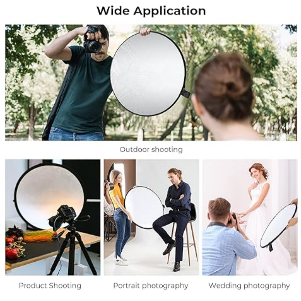 HUANYINGBJB Portable 5 in 1 Ph - Photography Lighting Reflectors recension och pris