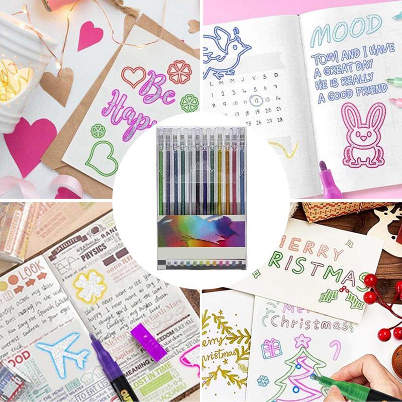 Sparkle Art Gel Pen Sparkle Co - Coloured Gel Set recension och pris