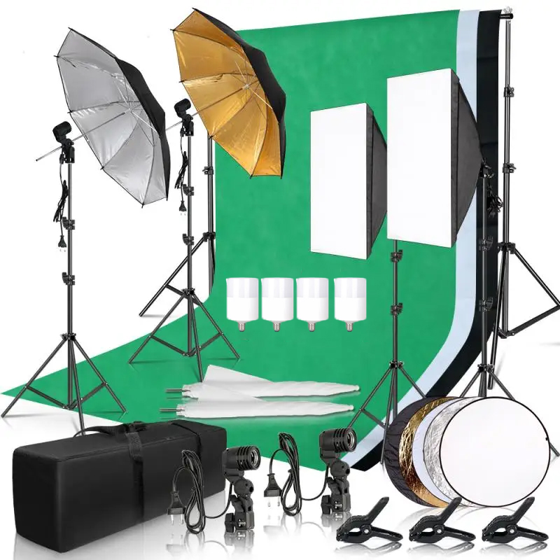 Photography Lighting Kit Umbre - Photography Umbrella Lighting Kit recension och pris