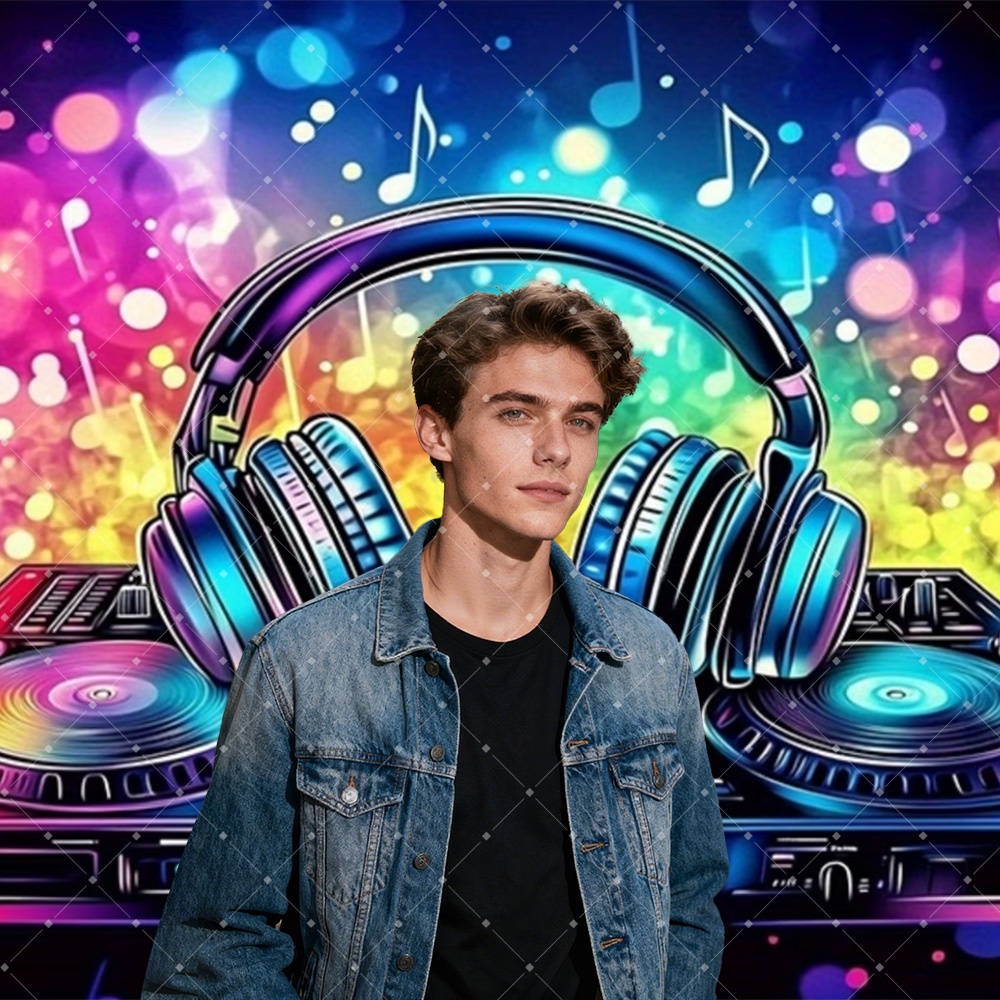 Hip Hop Music DJ Party Decorat - Photography Lighting Meter recension och pris