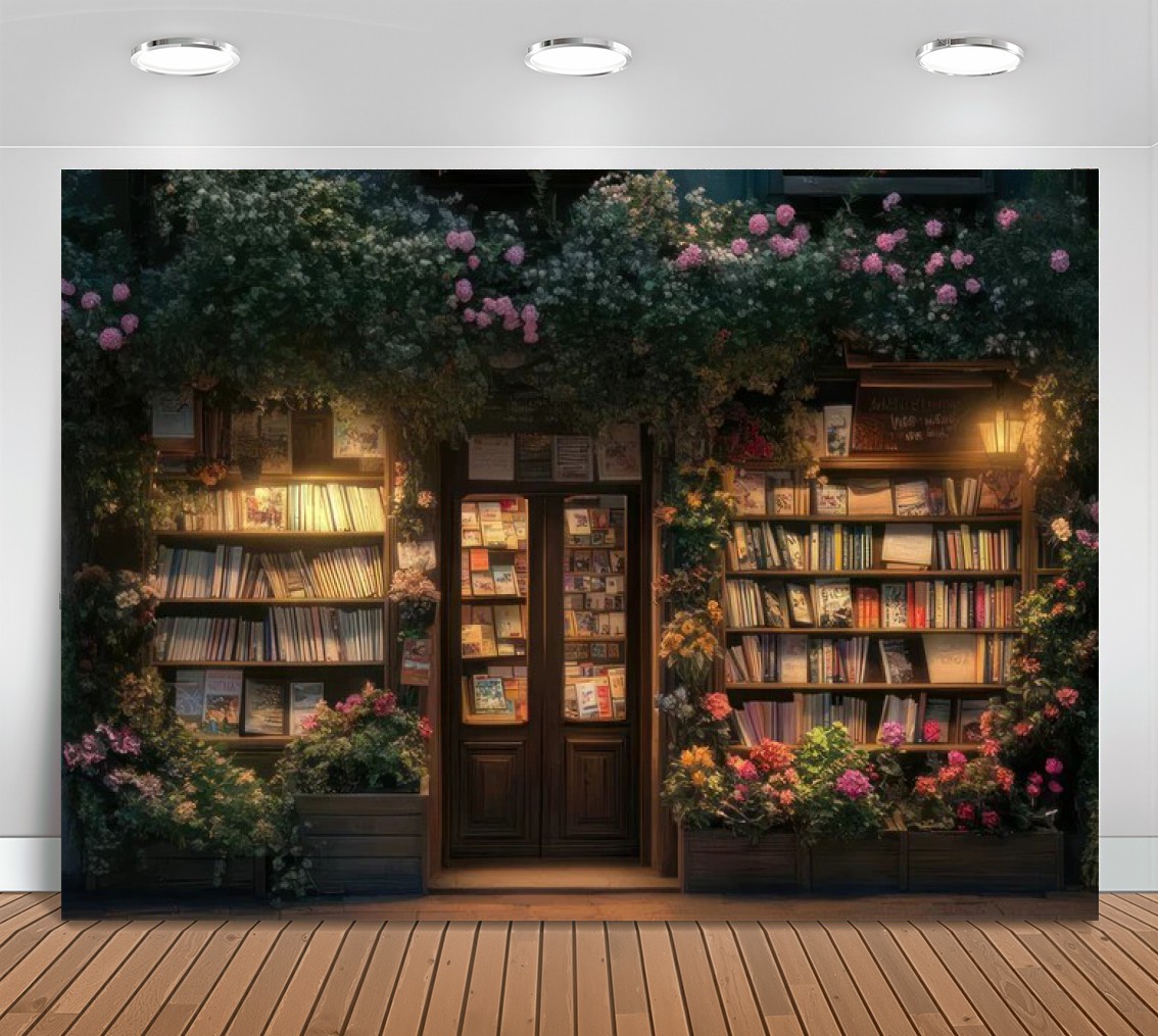 Spring Nighttime Bookstore Flo - Lighting In Photography Book recension och pris
