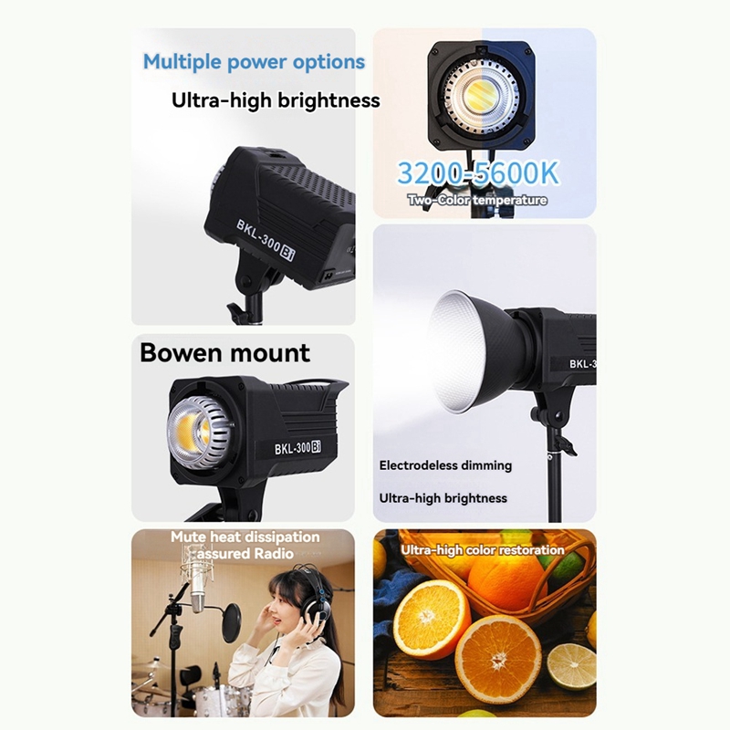 300W Bi LED Video Light, Conti - Photography With Lighting recension och pris