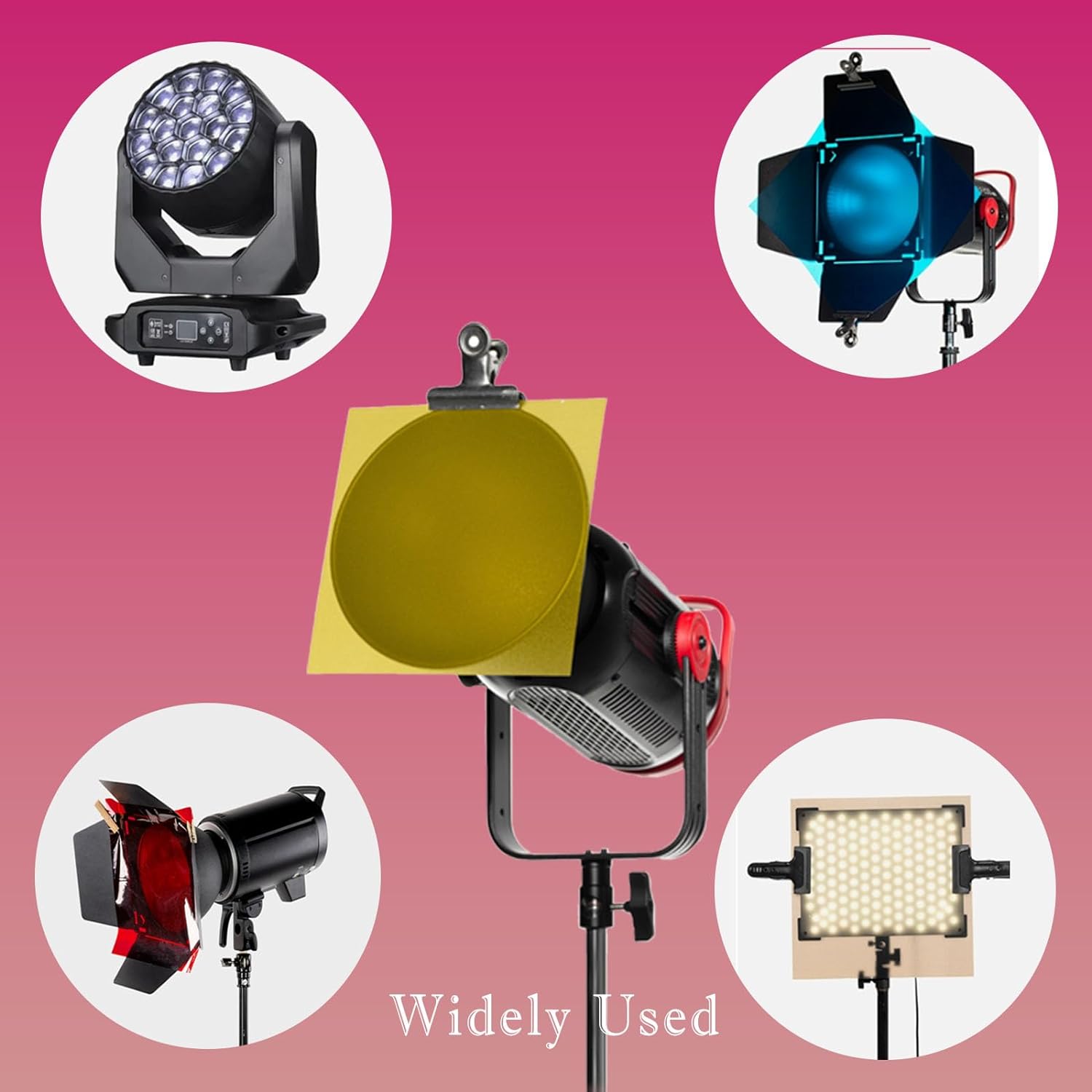 30x30cm 11Pcs PVC Gel Light Fi - Photography Umbrella Lighting Kit recension och pris