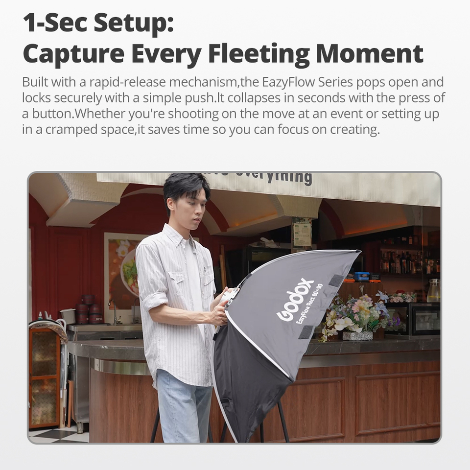 Godox EazyFlow series Foldable - Photography Lighting Set Up recension och pris